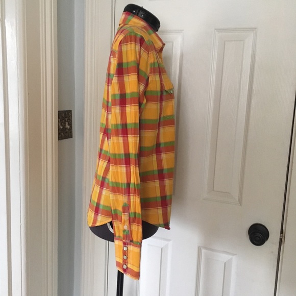 Denim & Supply Ralph Lauren Cotton Snap Front Western Shirt - Picture 5 of 11